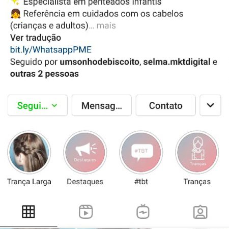 Perfil Priscila Magri Estúdio no Instagram